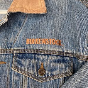 Vintage Birkenstock denim jacket